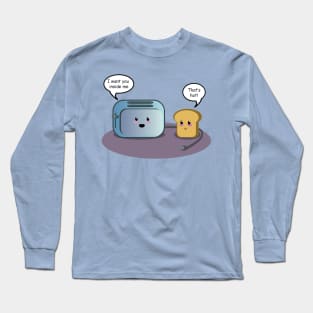 Toaster and Bread Long Sleeve T-Shirt